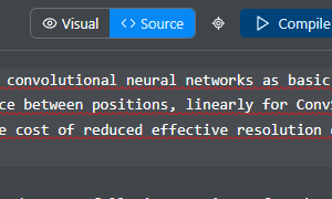 Visual and source, in sync